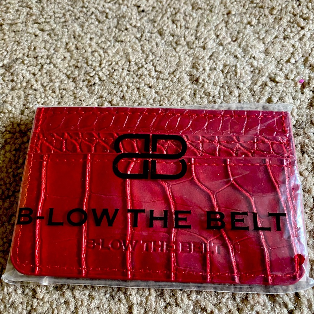 Below the Belt card holder